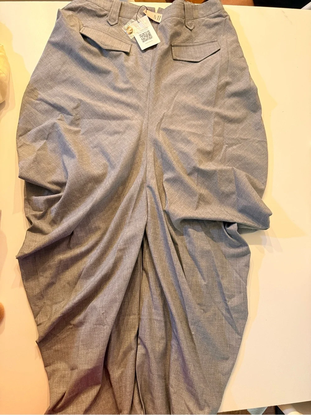 Light Gray Dress skirt w/ tag